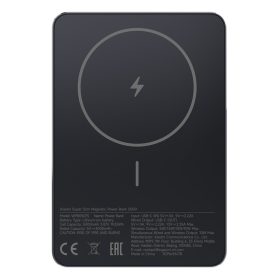   Xiaomi Super Slim Magnetic Power Bank 5000 - Fekete (BHR08PMGL)
